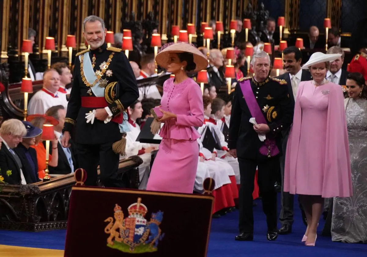 Spain's King Felipe And Queen Letizia, Elegant Among Royals At The ...